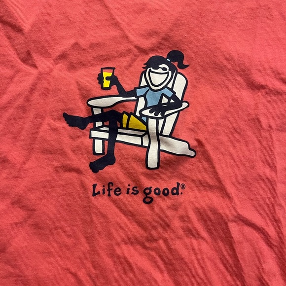 Life Is Good Tee Shirt XS - Picture 3 of 4